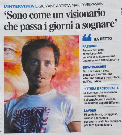 Artista Mario Vespasiani: sognatore visionario...