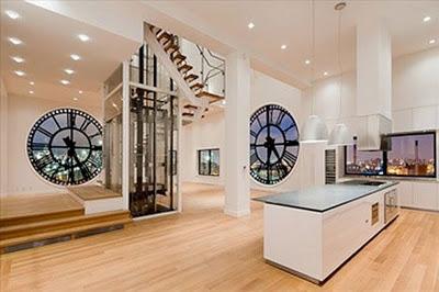 Clock Tower New York: Minimal Cucine