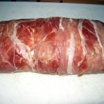 Ricoprire con prosciutto crudo