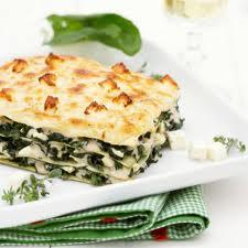 Ricetta delle lasagne agli spinaci