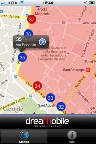 screen 1 Area C Milano, arriva lapp per iPhone