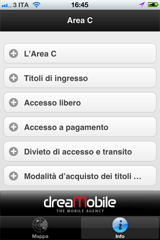 screen 3 Area C Milano, arriva lapp per iPhone