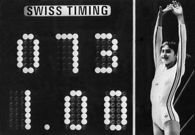 Storia di una fotografia: il 10 di Nadia Comaneci