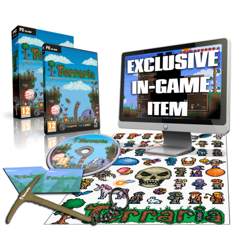 Terraria, a metà marzo nei negozi con una Collector’s Edition