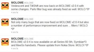 Molome per Symbian si aggiorna alla v2.0.4