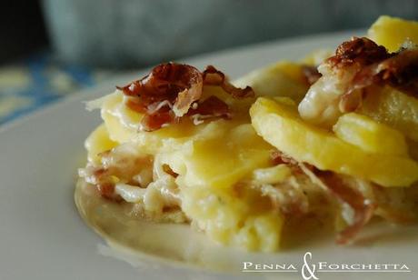 Gratin di patate - Gratin of potatoes