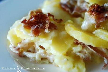Gratin di patate - Gratin of potatoes