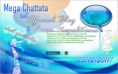 MEGA CHATTATA NATALIZIA SULL'OFFICIAL BLOG