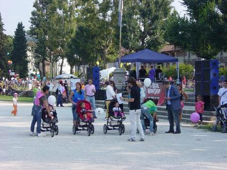 Le passegginiadi, la gara dei passeggini