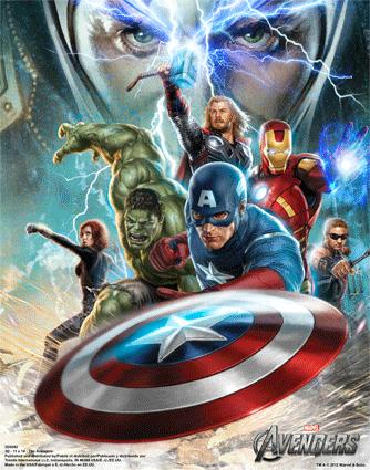 Spettacolare motion poster 3D per The Avengers