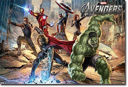 Spettacolare motion poster 3D per The Avengers
