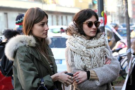 In the Street...Giulia & Giorgia...The Sisters, Milan