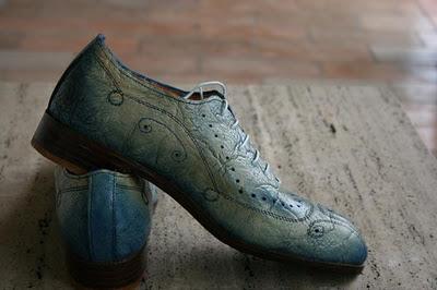 Lusso: le scarpe allo champagne di Ivan Crivellaro