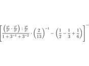 Esempio espressione aritmetica esponenti negativi nell'insieme numerico