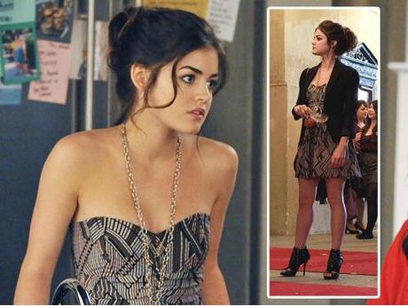 Pretty Little Liars 2×16 ‘Let the Water Hold Me Down’ | fashion recap Aria, Hanna, Spencer, Emily