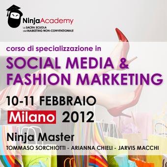 Social Media e Fashion Marketing, il corso Ninja Academy