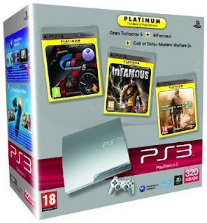 Amazon Francia mette in listino la PS3 Argentata + 3 giochi Platinum a 295 €