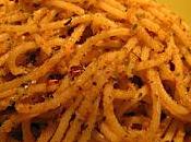 Spaghettoni alla bottarga verde