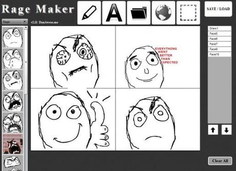 Rage Maker Creare faccine meme con  Rage Maker