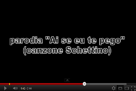 Ai se eu te pego Parodia Schettino Parodia Schettino: “Ai se eu te pego” | VIDEO CANZONE