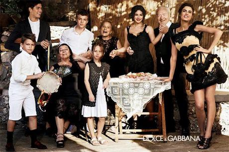 Bianca Balti and Monica Bellucci for Dolce & Gabbana SS 2012 Ad Campaign