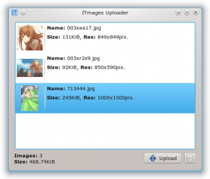 Upload delle immagini sul servizio di hosting ITmages.ru su Kubuntu ed Ubuntu