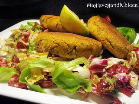 Burgher okara con zucca (variante)