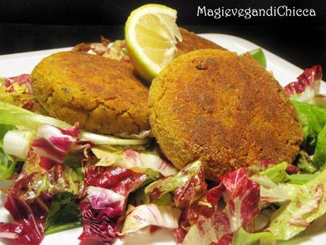 Burgher okara con zucca (variante)