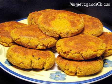 Burgher okara con zucca (variante)