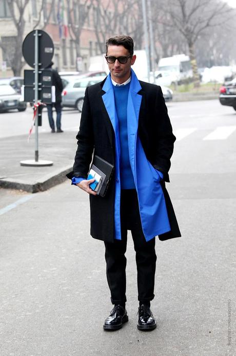 In the Street...Blue Inspiration, Milan