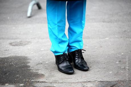 In the Street...Blue Inspiration, Milan