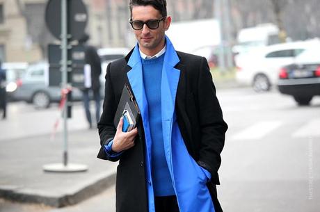 In the Street...Blue Inspiration, Milan