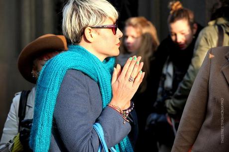 In the Street...Blue Inspiration, Milan