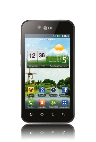 lg optimus Disponibile Android Gingerbread (V20n) per LG Optimus Black