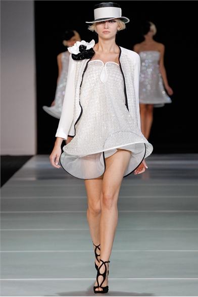 Emporio Armani S/S 2012 collection - Catwalk report by Fashion tea at 5