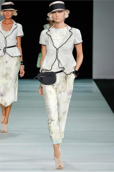 Emporio Armani S/S 2012 collection - Catwalk report by Fashion tea at 5