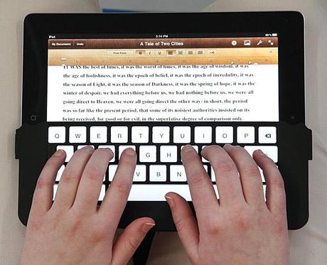 iKeyboard: l’accessorio che aggiunge l’esperienza tattile alla tastiera virtuale del nostro iPad