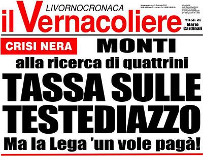 Scandaloso! La lega non vuol pagare neanche la nuova tassa