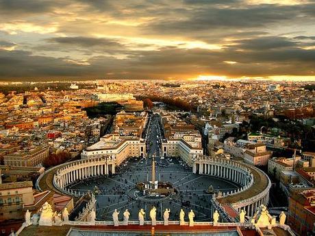 Roma dall'alto