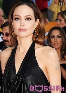 Brad Pitt, Angelina Jolie, George Clooney e Stacy Keibler agli Awards 2012.