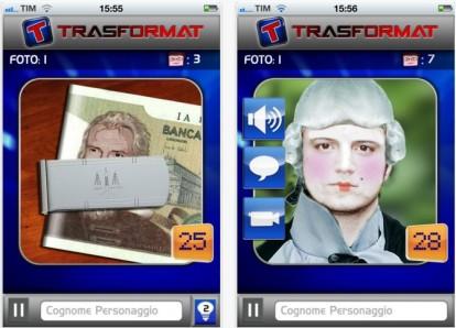 Divertirsi con Trasformat su iPhone