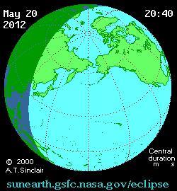 Eclissi Solare Anulare  Del  20  Maggio  2012