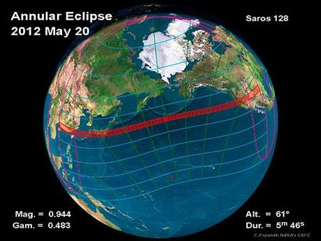 Eclissi Solare Anulare  Del  20  Maggio  2012