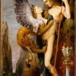 Gustave Moreau - Edipo e la Sfinge (1864) Metropolitan Museum of Art