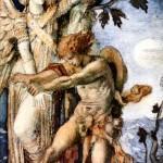 Gustave Moreau - Giacobbe e l'Angelo
