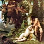 Alexandre Cabanel - La Cacciata di Adamo ed Eva dal Giardino del Paradiso