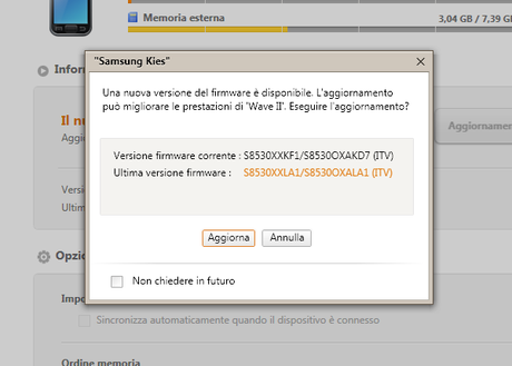 firmware bada 2.0 ufficiale s8530 Aggiornamento a Bada 2.0 finalmente disponibile in Italia tramite Kies per Samsung Wave II S8530