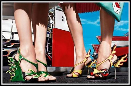 The object of desire: Prada '50 shoes s/s 2012.