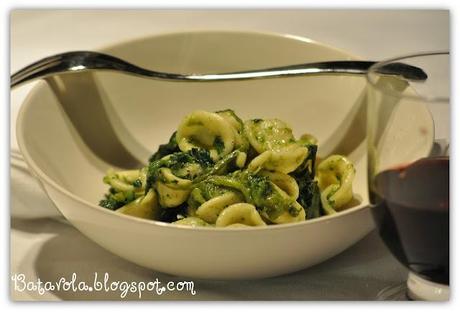 Orecchiette con le cime di rapa e.. inizia la festa!