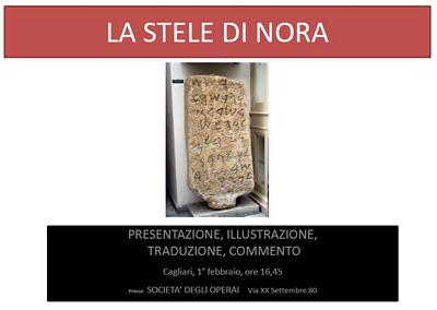 Mostre ed eventi della settimana: Navicelle nuragiche, Corso di archeologia e Stele Nora